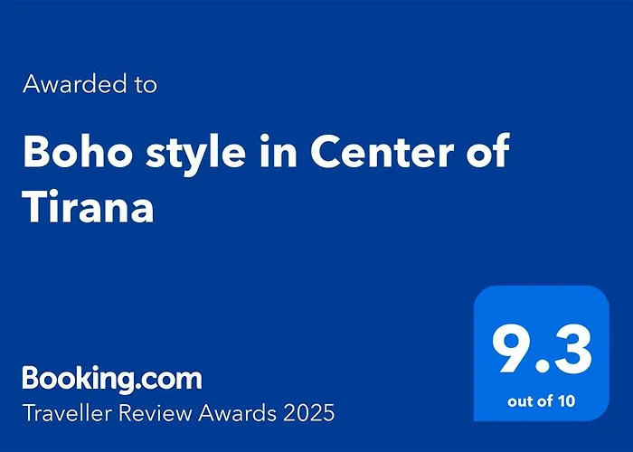Boho Style In Center Of Tirana